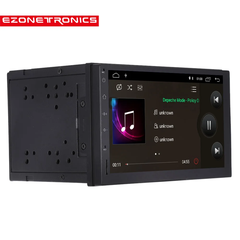 Perfect 2 Din Android Car Radio Stereo 7" Car GPS Navigation Wifi Bluetooth USB Radio Audio Player For Nissan Toyota Video Player no DVD 2