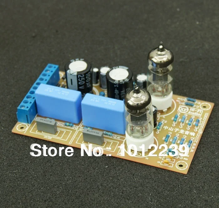 Assembled 6J1 Tube Buffer Amp Audio preamp boardin Amplifier from