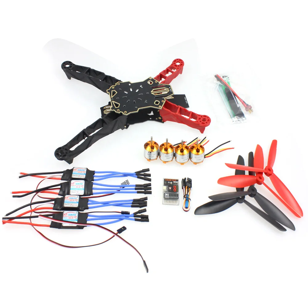 Q330 Across Frame QQ Super Controller 1400KV Motor 30A ESC Propeller Set for DIY RC Drone Quadrocopter Aircraft F11797-H