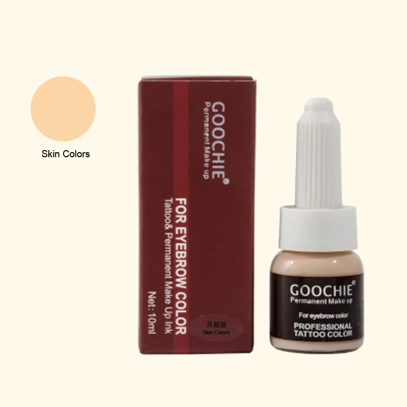 

Eyebrow Embroidery Microblading ink pigment Permanent Makeup Ink Skin Colors tattoo ink 10ml pigment for permanent makeup