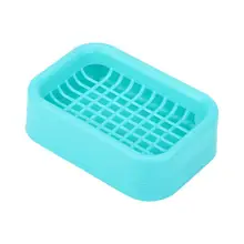 1 шт. двухслойный пластиковый дренажный мыльница держатель нескользящий блюдо дренажный инструмент Прямая поставка# newy20
