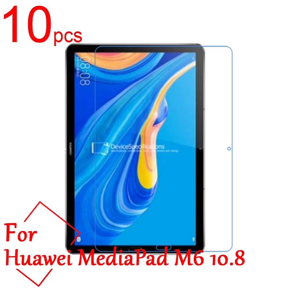 10pcs Ultra Clear/Matte/Nano anti-Explosion M6 LCD Screen Protector cover For Huawei MediaPad 8.4&quot 10.8&quot tablet film | Мобильные