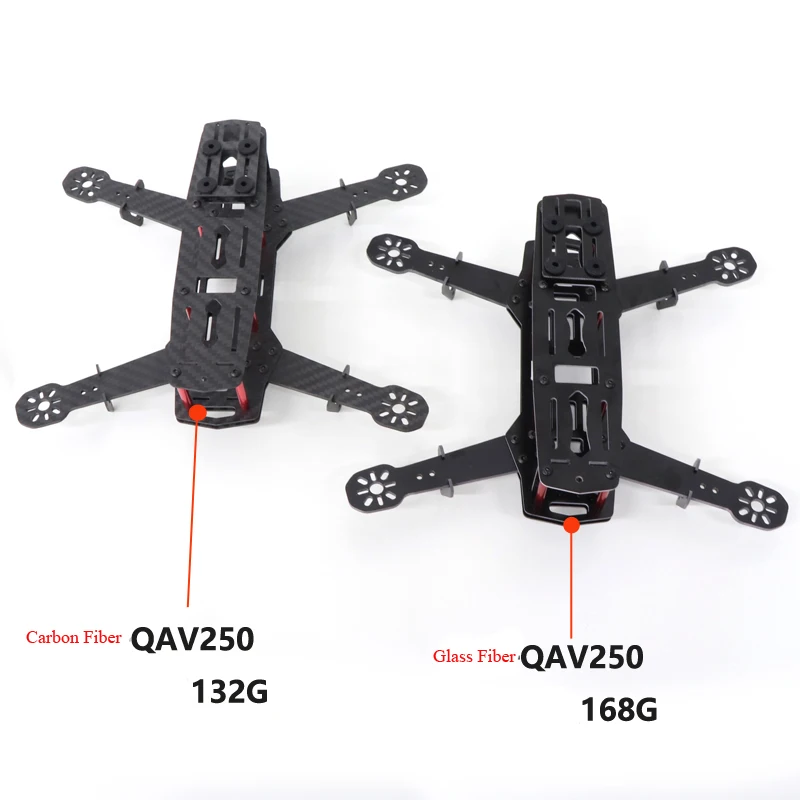 Details about   OCDAY Strong CNC Carbon 250 FPV Quadcopter Kit Unassembled+AV Transmitter V0