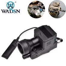 Airsoft LLM01 Softair тактический флэш-светильник новая версия красный лазерный ИК инфракрасный военный светодиодный светильник винтовка WEX214(полностью функциональный