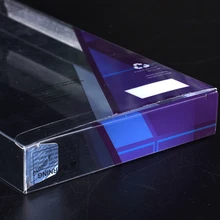 Заказные упакованы в плстиковую коробку, небольшой складной прозрачный, ПВХ ПЭТ пластиковая подарочная упаковка коробка- PX20327