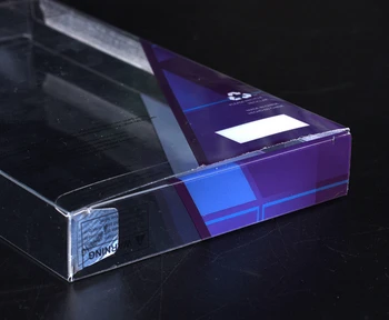 

Custom Plastic Box Packaging,small folding transparent clear pvc pet plastic gift packaging box ---PX20327