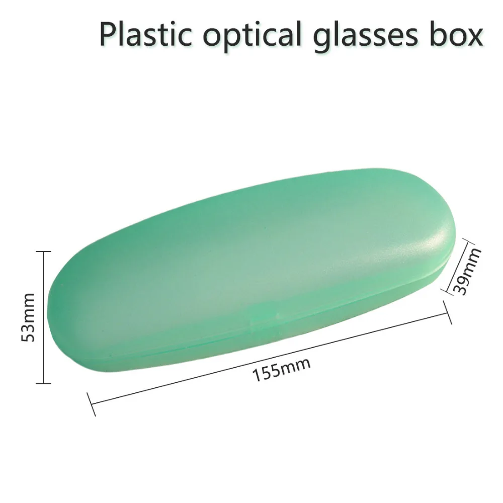 Прозрачный чехол для солнцезащитных очков, жесткий пластиковый Простой Футляр для очков, портативный чехол для хранения очков