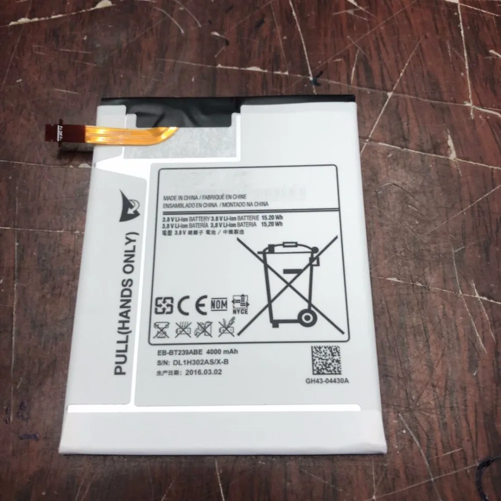 2018 NEWOriginal Replacement Tablet Battery EB BT230FBE EB BT239ABE For
