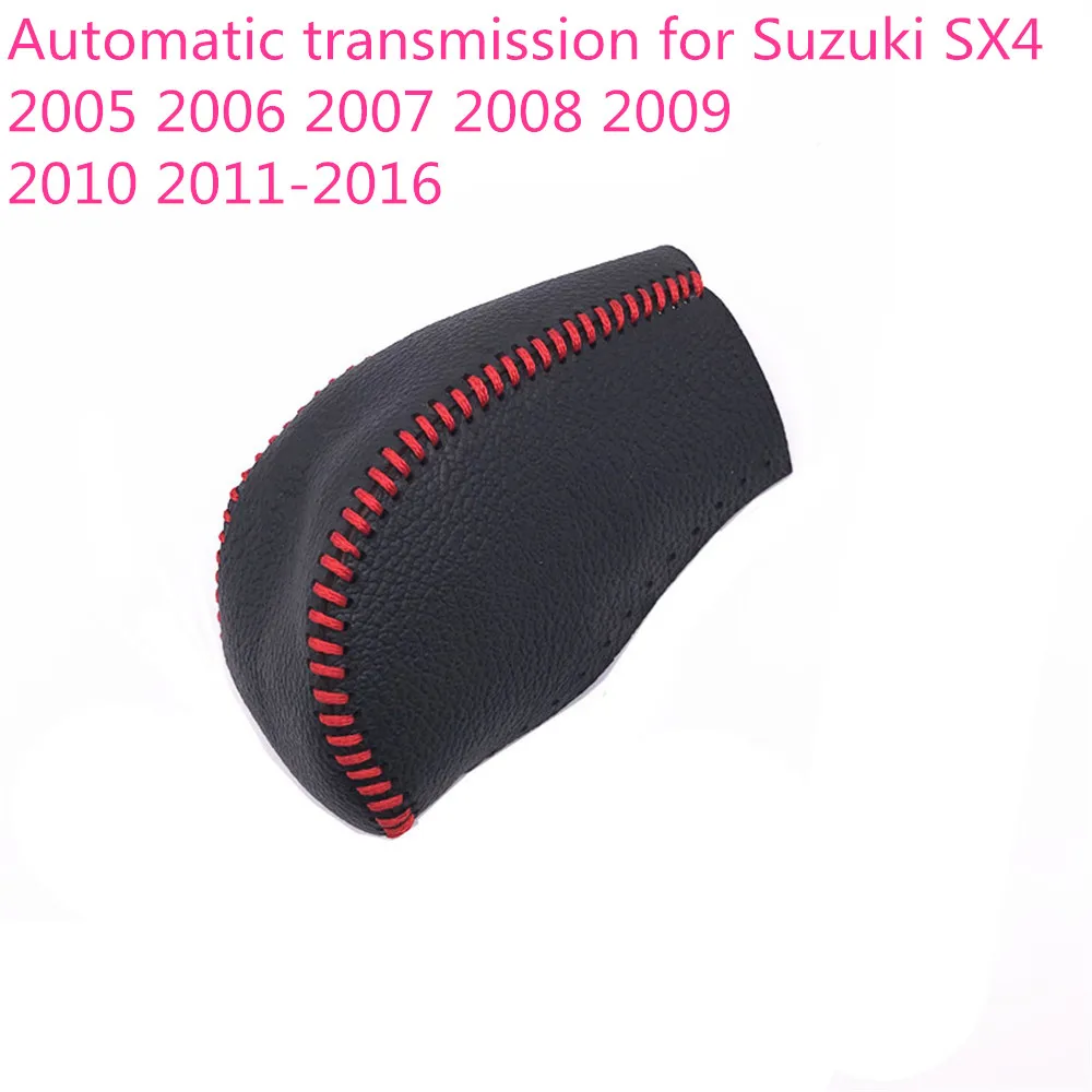 

car Automatic transmission for Suzuki SX4 2005 2006 2007 2008 2009 2010 2011-2016 Gear Shift Knob Cover Handbrake Grips
