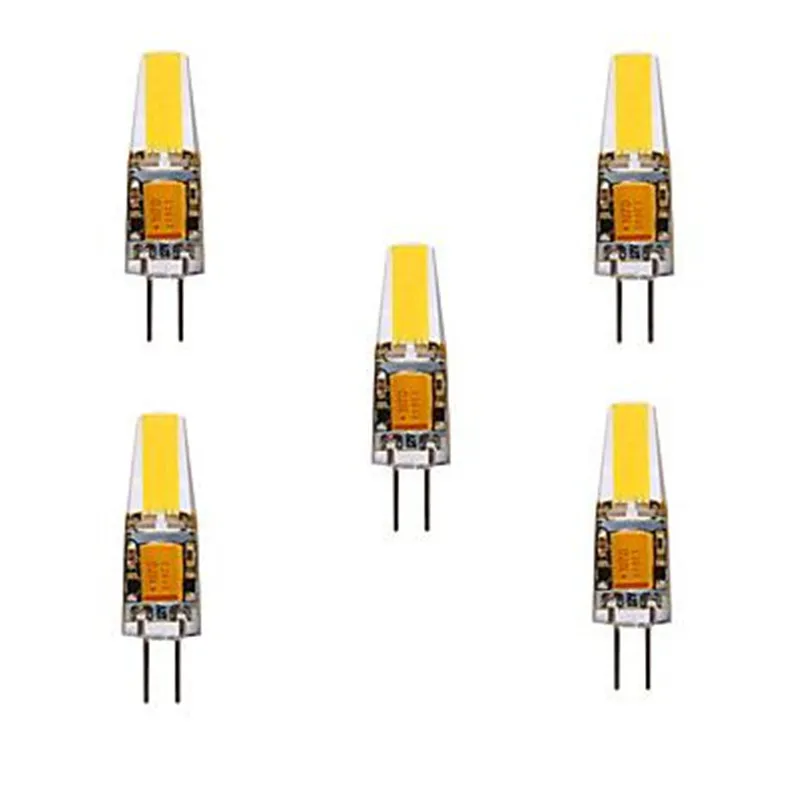5 шт. мини G4 светодиодный светильник высокого качества COB 3 Вт 6 AC/DC 12 В 360 Угол луча