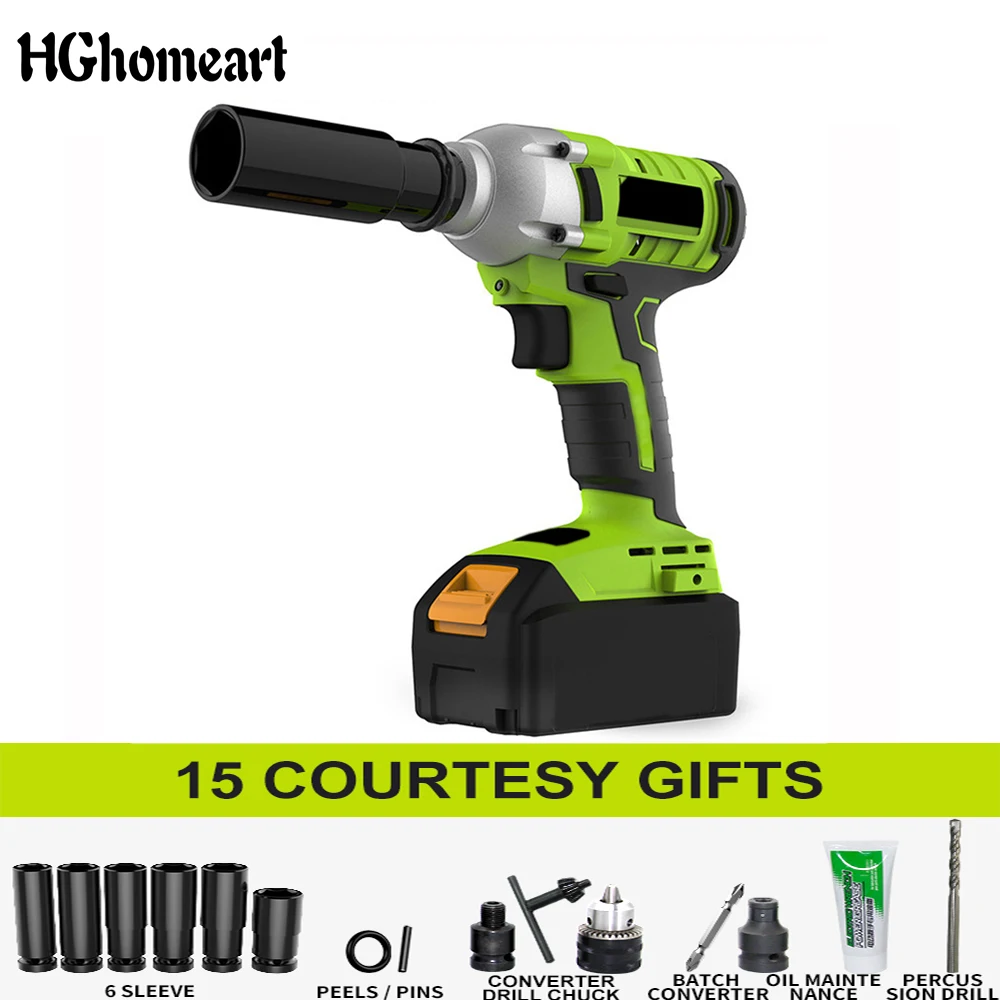 

Electric Wrench Rechargeable Multitool Power Tools Cordless Screwdriver Drill Impact Wrench Woodworking Hand Tools Set Spanners