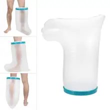 Водонепроницаемый взрослых герметичный литой бинт протектор рана перелом ноги колено крышка поврежденные части тела Защита для душа ванна