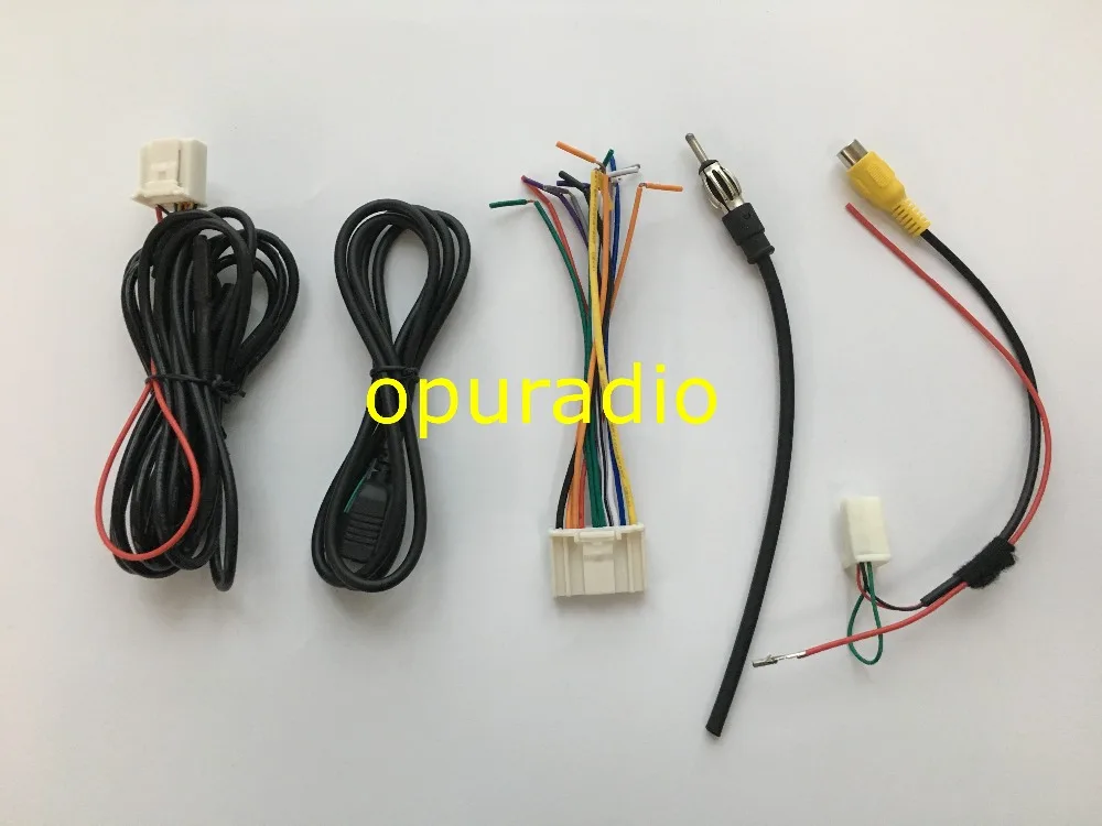 Старый стиль Subaru Forester XV Clarion CD шнур питания + USB линия Bluetooth кабель для микрофона
