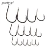 POETRYYI  Size #1-15 High Carbon Steel Circle Owner Fishing Hooks Freshwater Fishhook hole Strong carp fish tackle P30 ► Photo 1/6