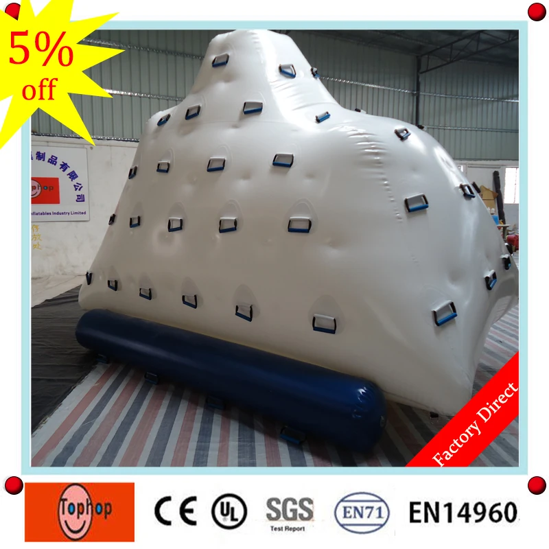 Free shipping !inflatable pool iceberg float,water floating iceberg
