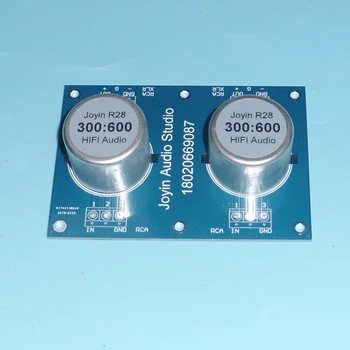 

R28 300 Euro: 600 ohm preamp audio isolation transformer over frequency response 25Hz ~ 44kHz -0.4DB