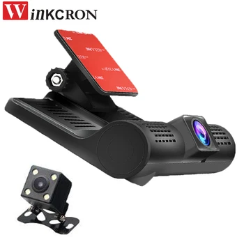 

SALE 4.0 Inch Car DVR Camera Full HD 1080P Car Recorder Dashboard Cam Automatic Camera G Sensor 3 Lens 170 dgreen lens