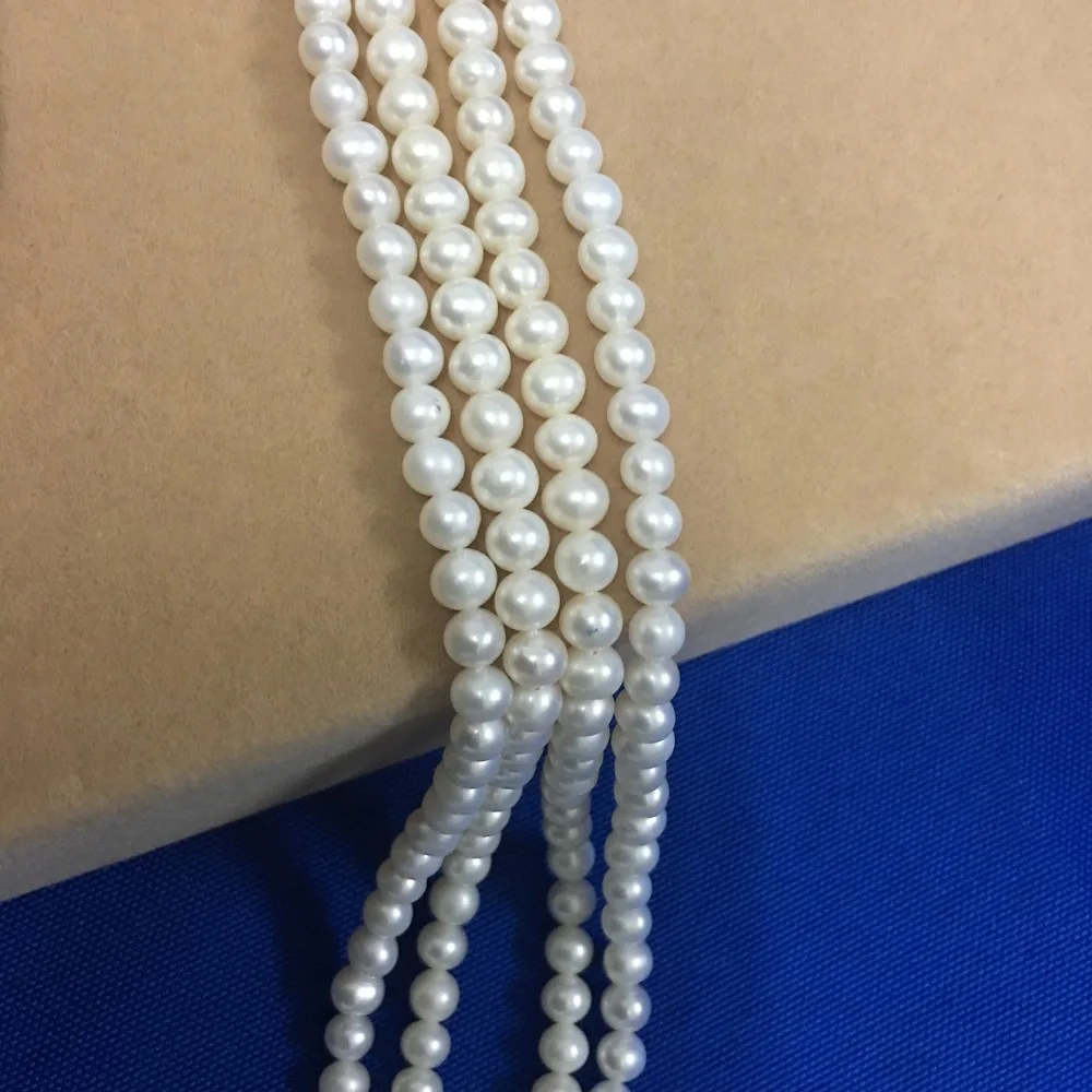 HIGH QUALITY BEADS ,5-7 MM 100% nature freshwater pearl BEADS material with perfect round shape