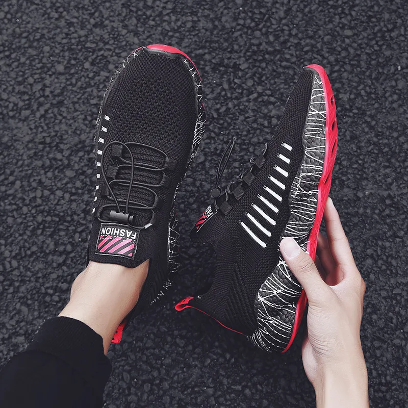 Coconut Shoe 2019 Ventilation Sneakers Set Foot Flying Socks All-match Mens Shoes Casual Leisure Time Run Shoe Scarpe Sneaker