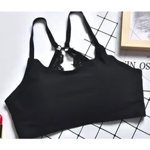 Сексуальный спортивный бюстгальтер для женщин без оправы дышащая удобная мягкая кроп-Топ женский сплошной цвет спортивная одежда для фитнеса йога мягкие бюстгальтеры