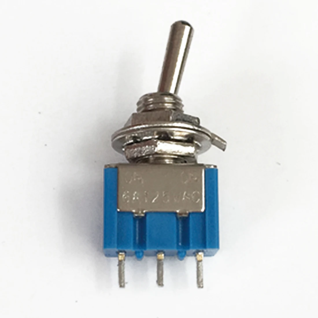 

10pc/LOT Blue Mini 3-Pin ON-ON 6A 125V AC Miniature Toggle Switches Life 100000