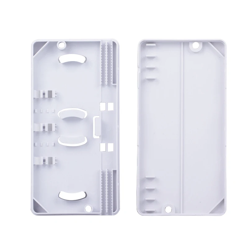 

50PCS 2 in 2 out Optical fiber Protection box/Drop cable protection box/heat shrink tubing to protect fiber splice tray