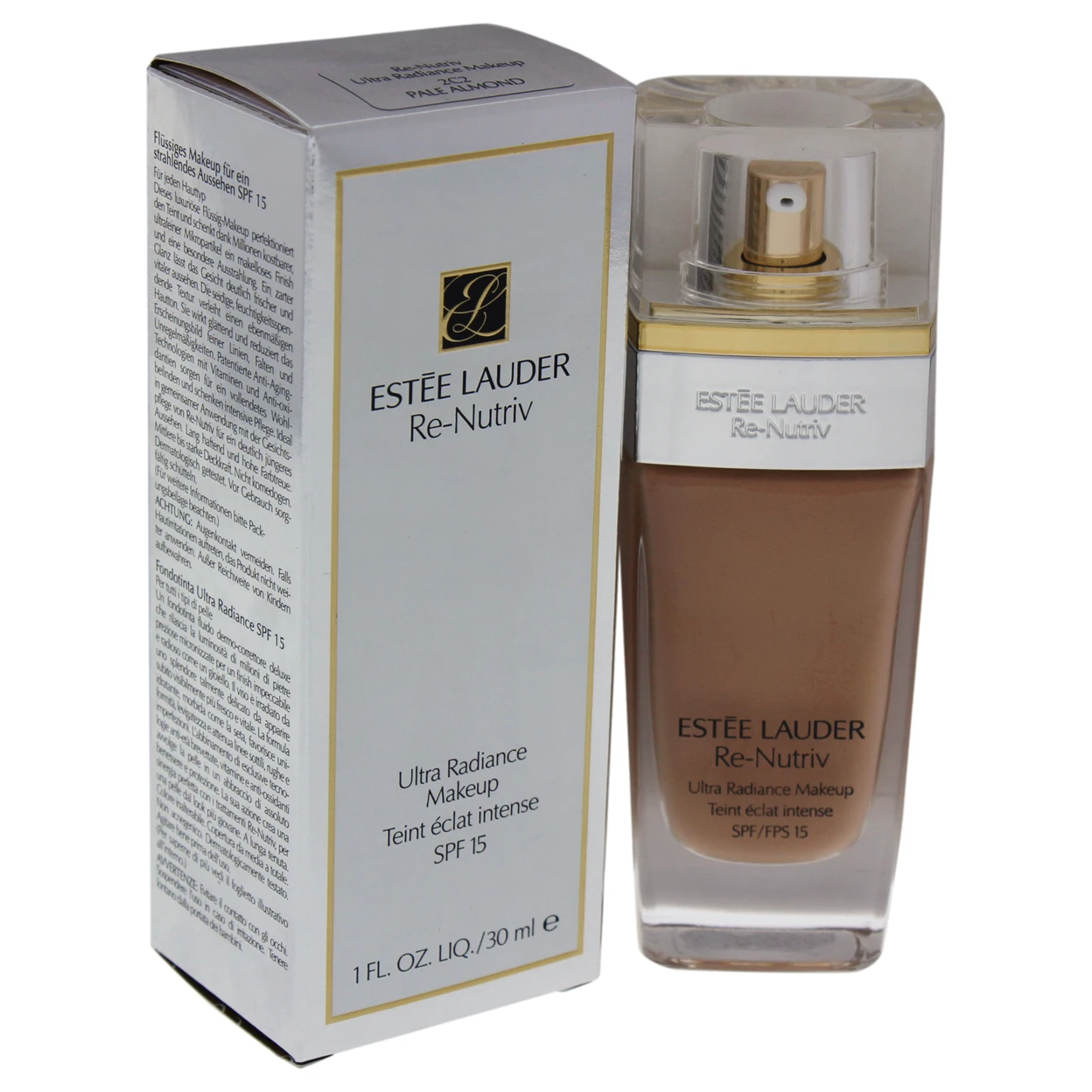 Re-Nutriv Ultra Radiance Makeup SPF 15 - # 2C2 Pale Almond by Estee Lauder for Women - 1 oz Makeup