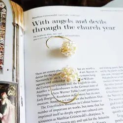 925 стерлингового серебра серьги обруча для Для женщин ювелирные изделия, жемчужный серьги для банкета Свадебная вечеринка для годовщины