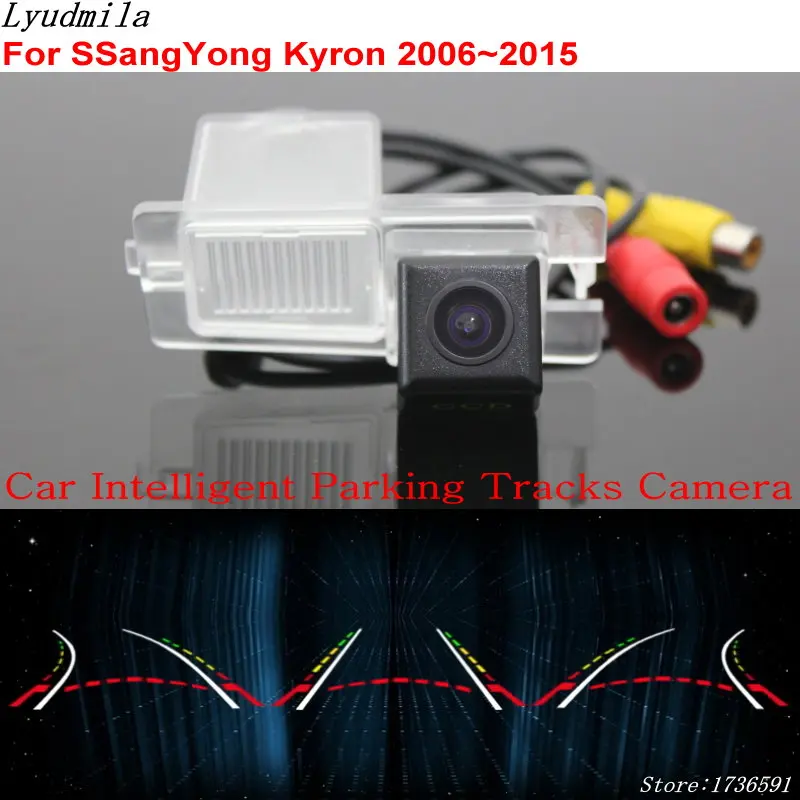 Автомобильная интеллектуальная парковочная камера для SSangYong Kyron 2006 ~ 2015 Новая Actyon