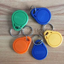 50 шт./лот T5577 перезаписываемый Программируемый RFID 125 кГц брелок для ключей брелок для поиска ключей для копирования EM4100 карты
