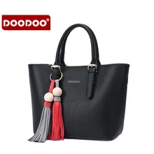 Doodoo de charol bolsos de cuero genuino de las mujeres de dos de un conjunto de bolsas de hombro bolsa de mensajero de las mujeres crossbody femininas nueva c153
