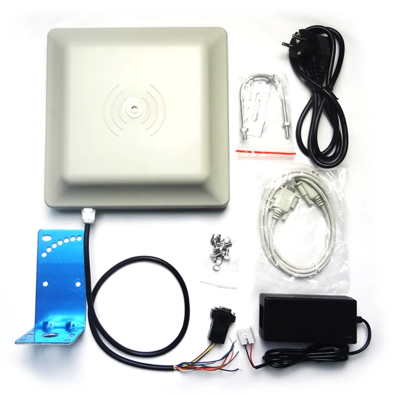 Считыватель UHF RFID 6 м считыватель дальнего радиуса действия встроенная антенна