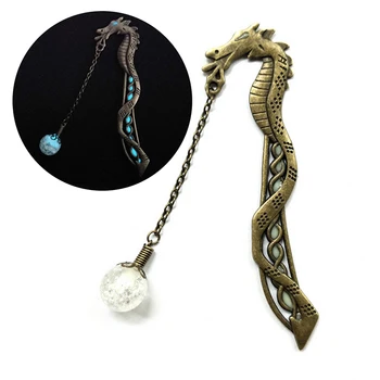 

Dragon Shape Bookmark Label Read Maker Bookmark for Books School Stationery Luminous Glow In The Dark Bookmark