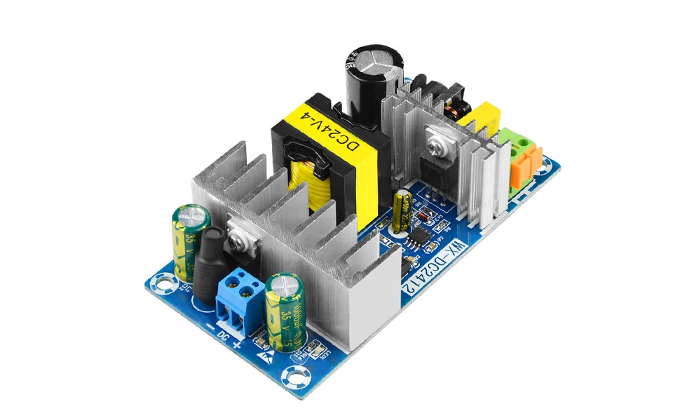 DC 24 В Volatge трансформаторный модуль AC 110 В 220 В к DC 24 В питание доска 4A-6A AC DC адаптер 100 Вт трансформатор блок
