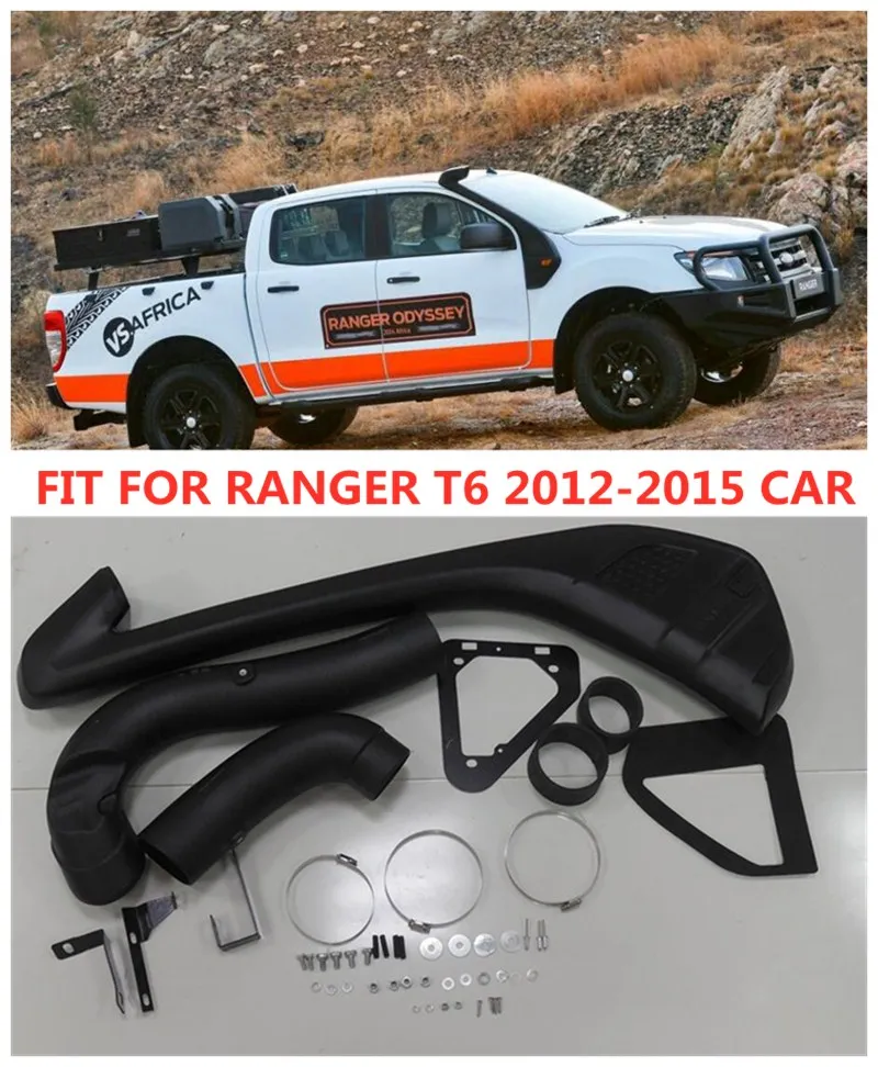 

4*4 EXTERIOR PARTS LLDPE Snorkel KIT SET Air Intake Snorkel Kit Set FIT FOR RANGER T6 2012-2015 xlt Wildtrak car accessories