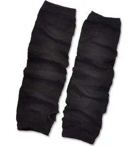 Зимние женские модные трикотажные вязаные перчатки без пальцев длинные рукавицы теплые перчатки AW6240 - Цвет: 3