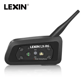 Koop Freeshipping 1200M Bluetooth Helm Intercom Motorfiets Draadloze Bt Interphone Tot 6 Riders Headset Intercomunicadores De Motos