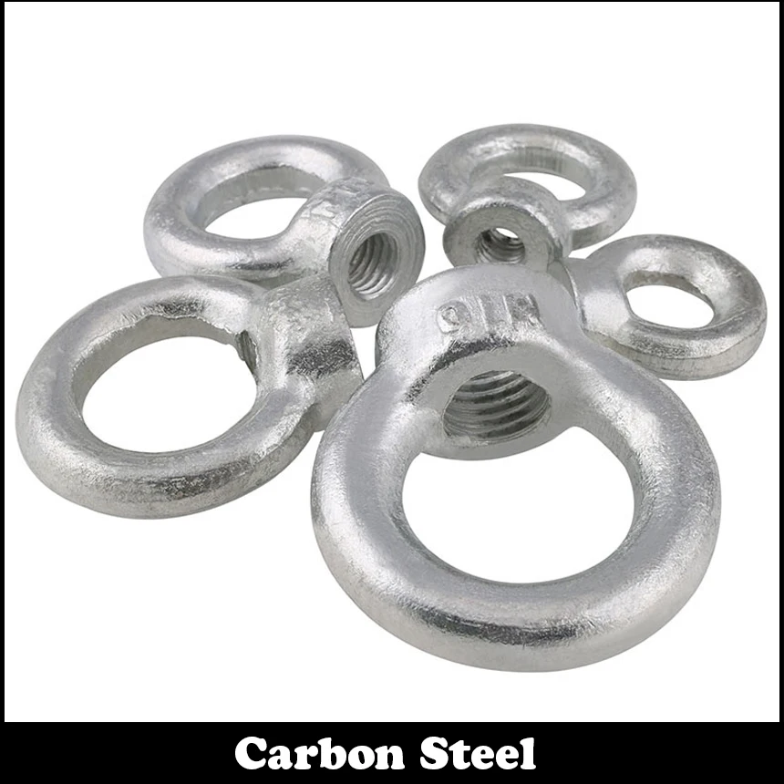 Details about   Lifting Eyenut Galvanised M6 M8 M10 M12 Zinc Plated Female DIN582 Carbon Steel 