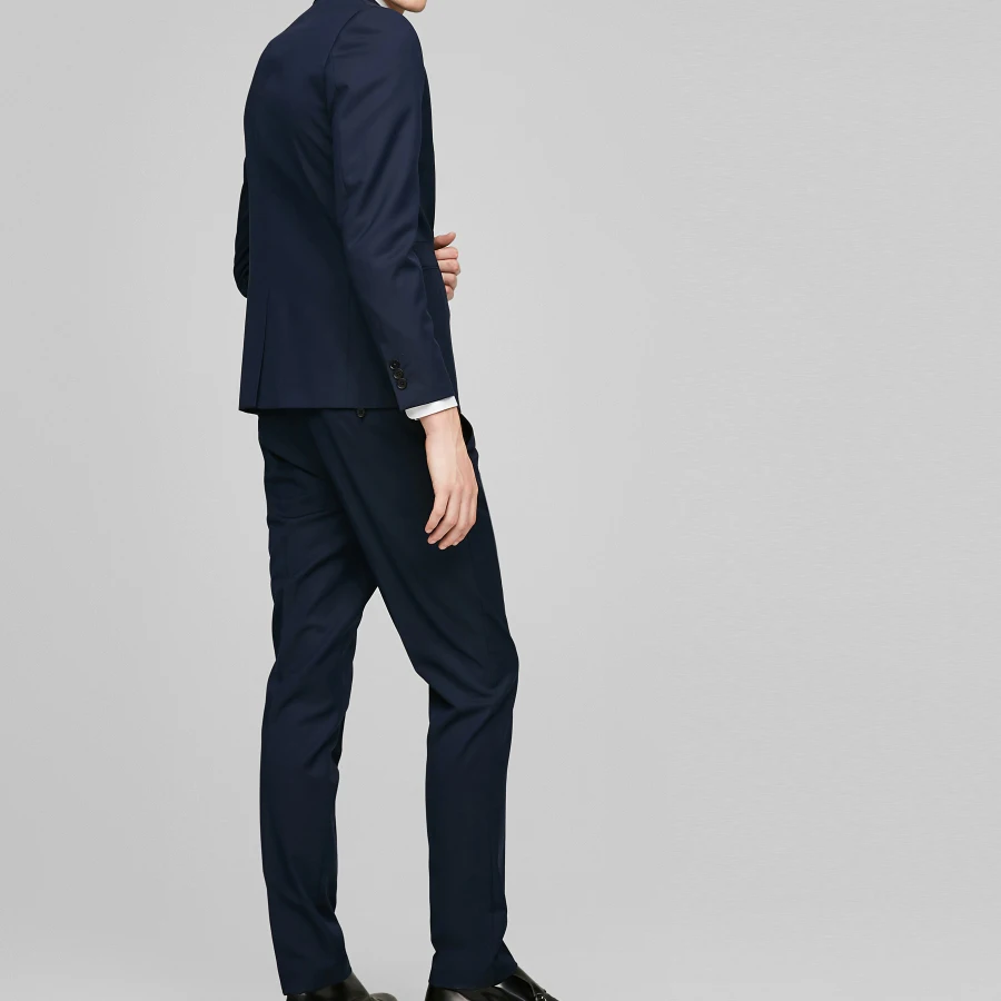 Hot Sale Black Italian Mens Wedding Suits for Men Groomsmen Suits 2 pieces Groom Wedding Suits Peaked Lapel Men Suits