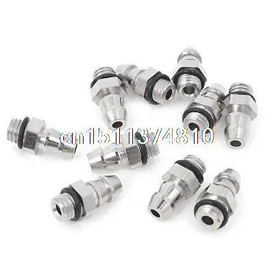 10 шт. коннектор M5 для воздушных шлангов 6 мм|barb fitting|fitting barbconnector fittings |