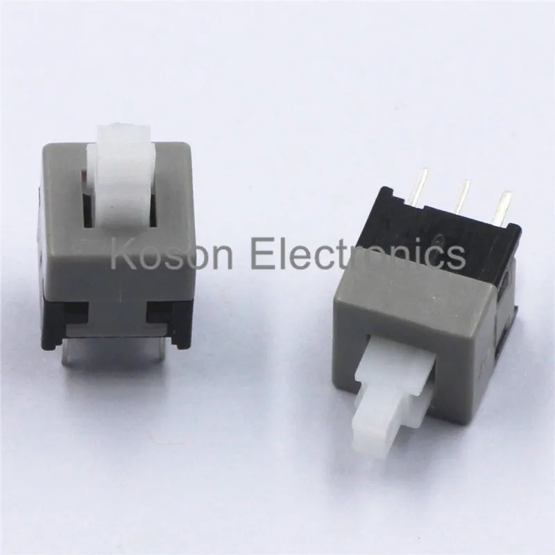 20pcs 7*7mm PCB 6 Pin Push Tactile Power Micro Switch Self Lock On/Off*v*