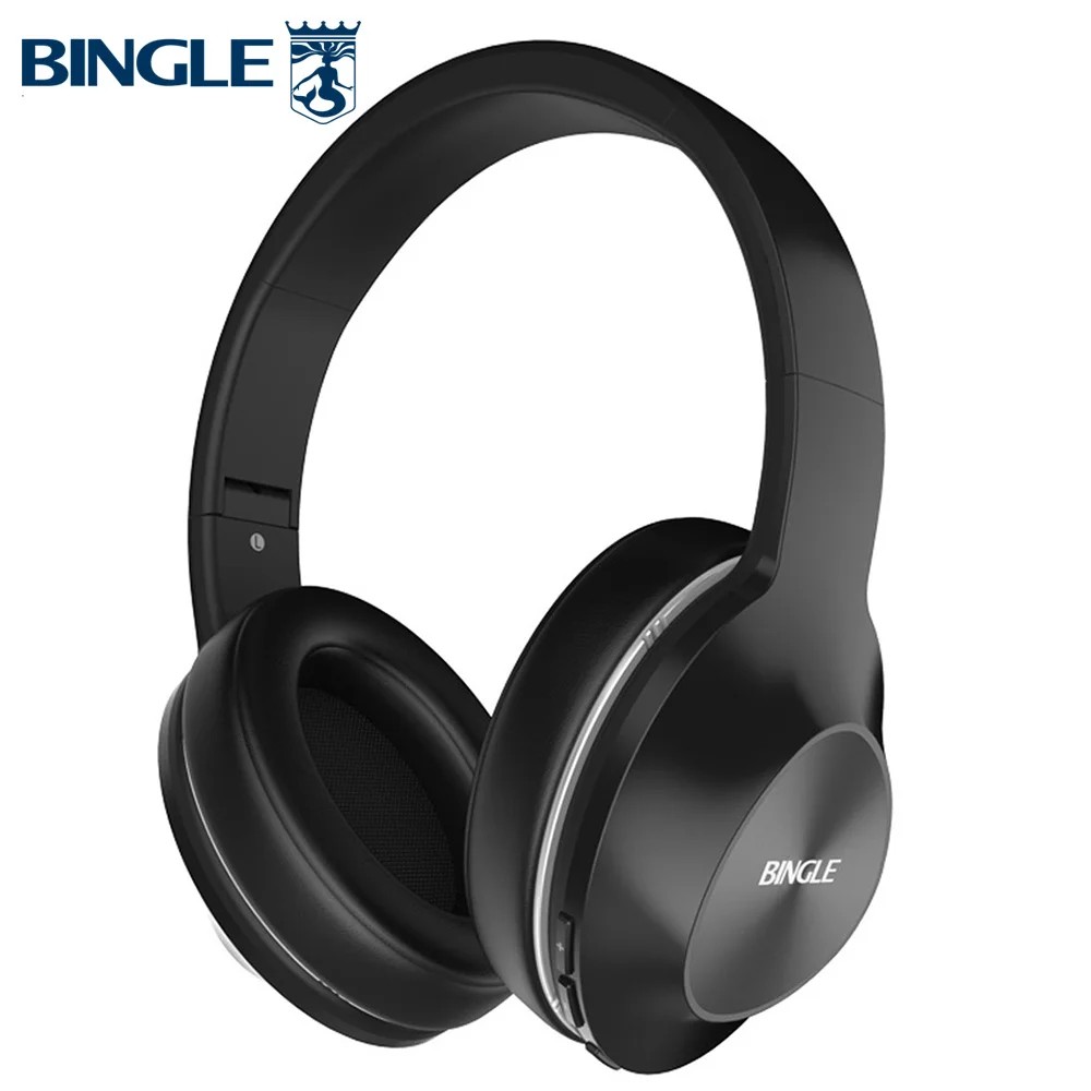 Bingle Q5 Hifi легкие складные беспроводные Bluetooth наушники Стереонаушники для сотового