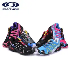 Оригинальные беговые кроссовки Salomon speed Cross 3 CS для бега, zapatillas mujer deportiva, спортивная обувь, 36-41