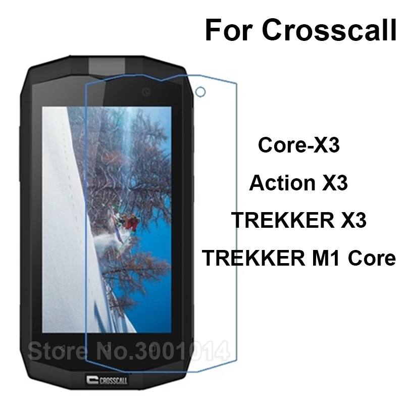 Crosscall TREKKER X3/M1 Core X3 Экран защитная пленка 9 H сверхтонкое закаленное Стекло для crosscall экшн X3 мобильного телефона Стекло пленка