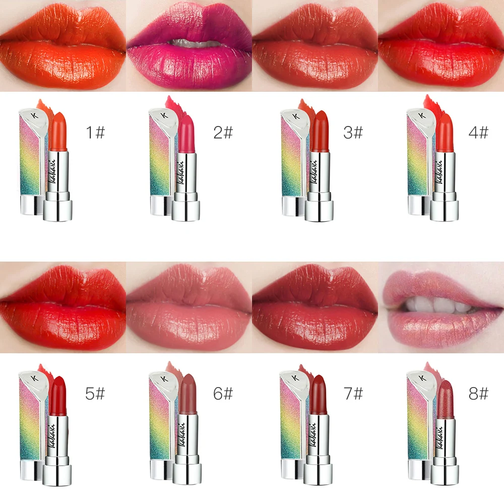 Starry Sky Lipstick Long lasting Color Stay Gradient Lips Twinkle Lip Makeup Fashion Blingbling