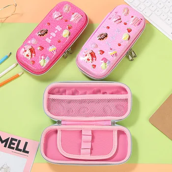 

1 Pcs Kawaii plastic Pencil Case Summer fun Gift Estuches School Pencil Box Pencilcase Pencil Bag School Supplies Stationery