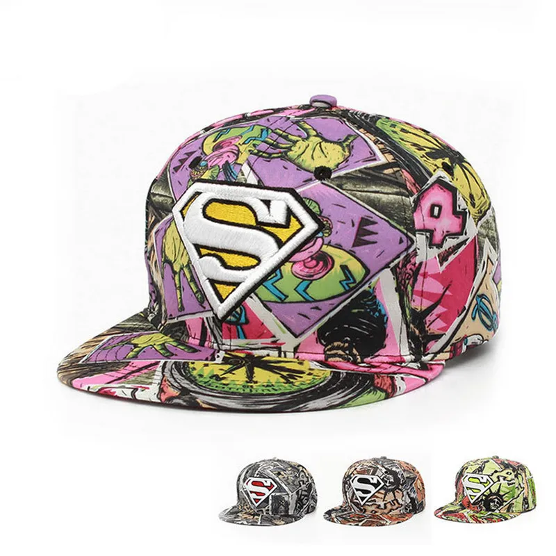 colorful fitted hats