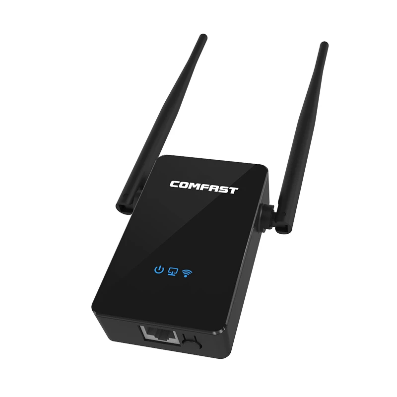Comfast 300 Мбит, Беспроводной ретранслятор 2* 5dbi антенна сильный усилитель сигнала Wi-Fi беспроводной маршрутизатор WiFi расширитель диапазона Расширение Усилитель