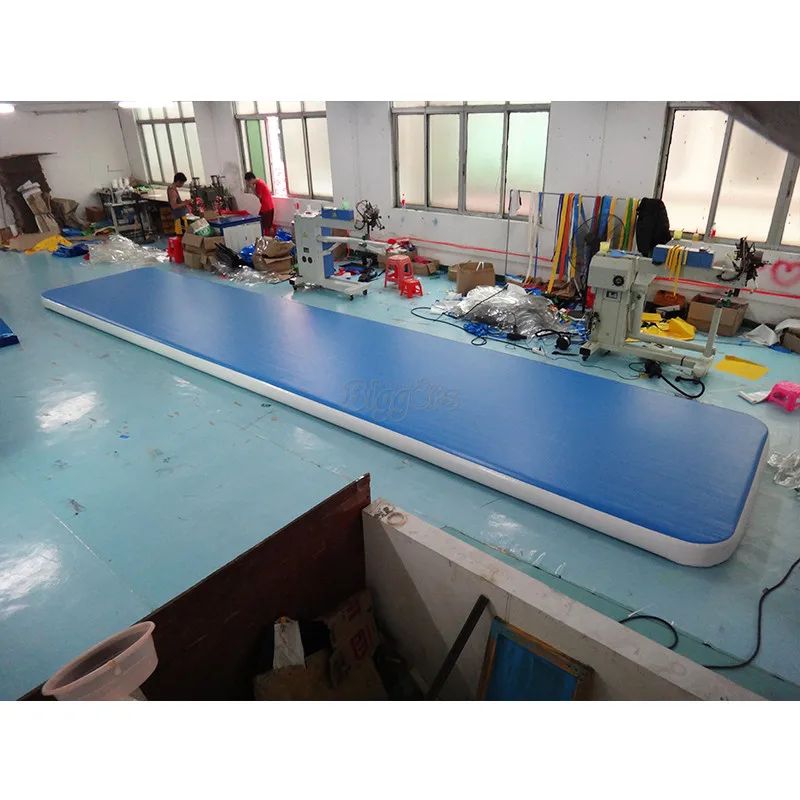 

High Quality Drop Stitch Tumbling Air Track Inflatable tumble track with pump