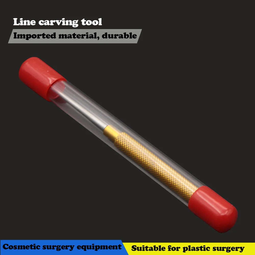 Facial tissue puncture guide needle facial line carving instrument tool stainless steel facial skin guide breaker 4